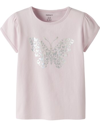 Name it T-Shirt aus Bio-Baumwolle NMFFIPASA - Cradle Pink