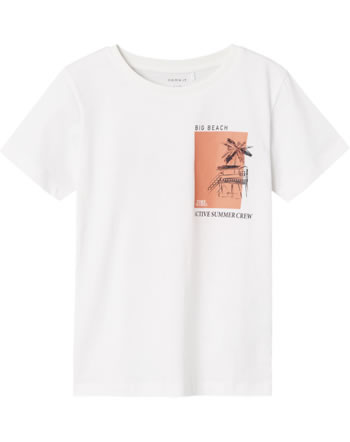 name it T-shirt à manches courtes NKMJAYJAY bright white