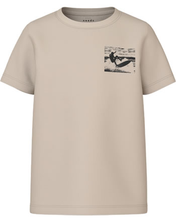 name it T-shirt manches courtes NKMVELIX pure cashmere