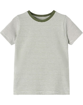 name it T-Shirt short sleeve NMMFREJ white alyssum 13201205