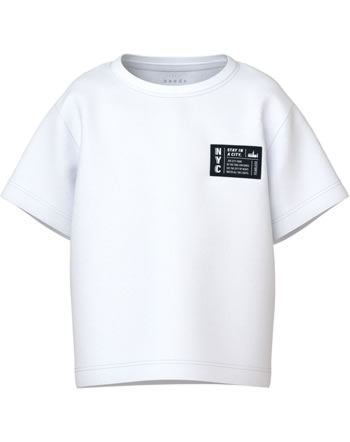 name it T-Shirt Kurzarm NMMVECTOR bright white