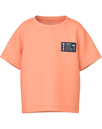 name it T-Shirt Kurzarm NMMVECTOR papaya punch