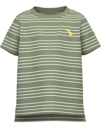 name it T-shirt à manches courtes NMMVOBY oil green