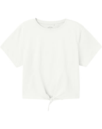 name it T-Shirt short sleeve NKFVAYA bright white