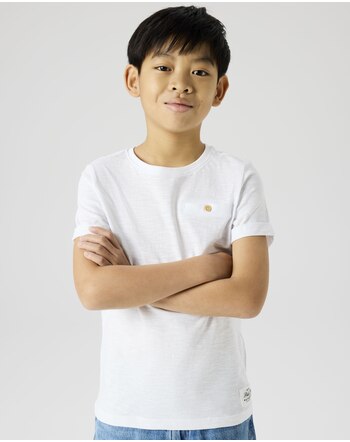 name it T-Shirt short sleeve NKMVINCENT NOOS bright white