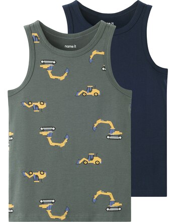 Name it Tanktop/Unterhemd im 2er-Set aus Bio-Baumwolle NMMTANK - Urban Chic