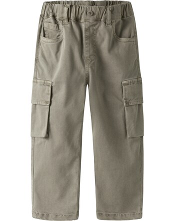 Name it Tapered-Fit-Cargo-Hose aus Lyocell NMMBEN - Chinchilla