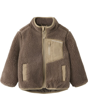 Name it Teddy-Jacke mit Stehkragen und Brusttasche NMNMATTIA - Mountain Trail