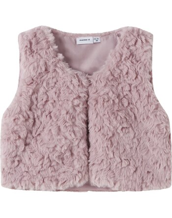 Name it Teddy-Weste NMFNANO - Burnished Lilac