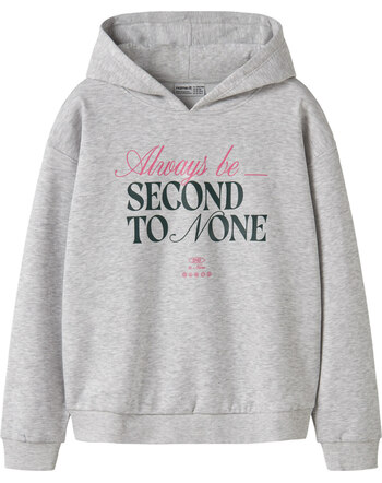 Name it Thermo-Hoodie aus Bio-Baumwolle NKFODA - Light Grey Melange