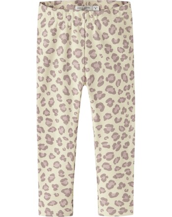 Name it Thermo-Leggings mit Leomuster NMFDAVINA - Summer Sand