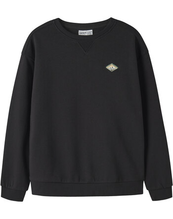 Name it Thermo-Sweatshirt aus Bio-Baumwolle mit NKMOLAN - Black
