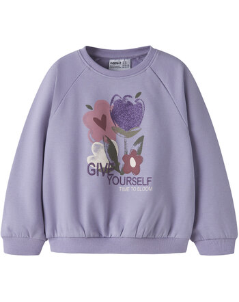 Name it Thermo-Sweatshirt aus Bio-Baumwolle NMFOKLA - Heirloom Lilac