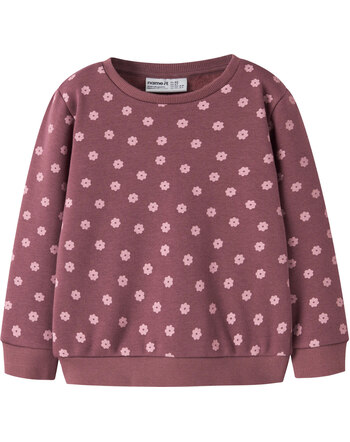 Name it Thermo-Sweatshirt mit Blumen-Muster NMFDAVINA - Wild Ginger