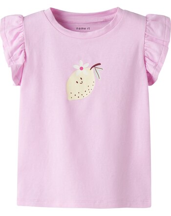 Name it Top mit Rüschenärmeln aus Bio-Baumwolle MNFFLITTAZ - Pirouette