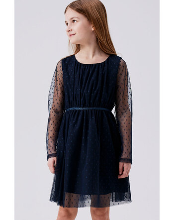 Name it Tüll-Kleid NKFVABOS NOOS - Dark Sapphire