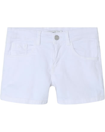 name it Twill-Shorts NKFROSE bright white
