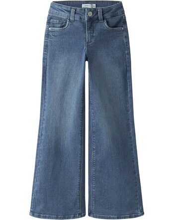 Name it Wide-Fit-Jeans aus Baumwolle NKFPOLLY - Medium Blue Denim