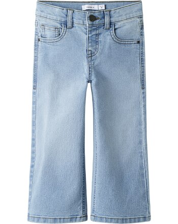 Name it Wide-Fit-Jeans aus Baumwolle NMFROSE - Light Blue Denim