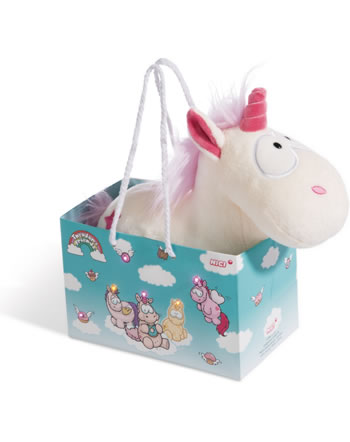 Nici Unicorn Theodor 22 cm in gift bag with LED