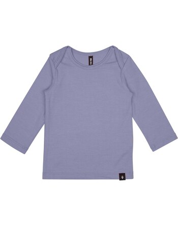 Pure Pure by Bauer Baby-Langarmshirt mit UV-Schutz aus Modal - Bluebell 💙