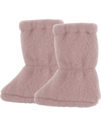 Pure Pure by Bauer Baby-Stiefel Wollfleece mauve
