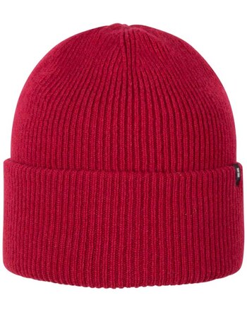 Pure Pure by Bauer Damen-Mütze aus Merinowolle & Kaschmir - Himbeere