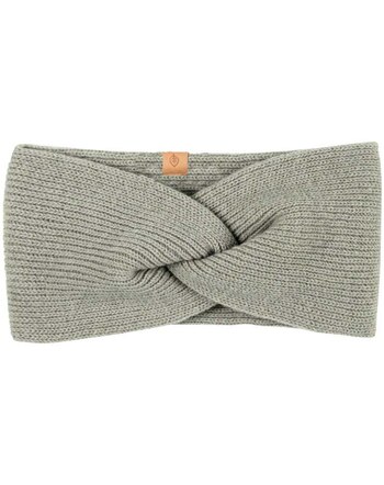 Pure Pure by Bauer Damen-Stirnband aus Merinowolle & Kaschmir - Salbei