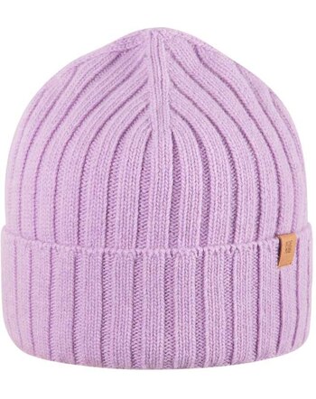 Pure Pure by Bauer Damen-Strickmütze aus Merinowolle & Cashmere - Lilac 💗🌿