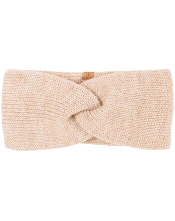 Pure Pure by Bauer Damen-Strickstirnband aus Merinowolle & Alpaka - Sand 🌿