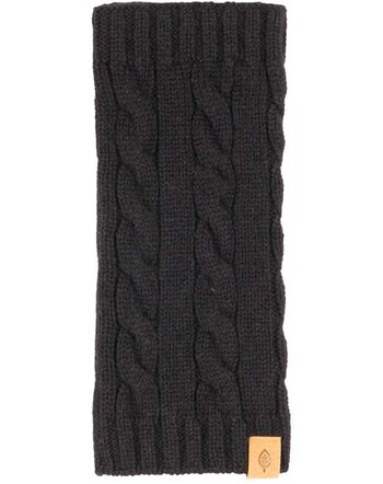 Pure Pure by Bauer Damen-Stulpe aus Merinowolle & Kaschmir - Schwarz