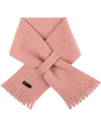Pure Pure by Bauer Fleece-Schal aus Bio-Merinowolle 70 x 10 cm - Dusty-Rose