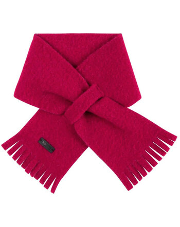 Pure Pure by Bauer Fleece-Schal aus Bio-Merinowolle - Himbeere