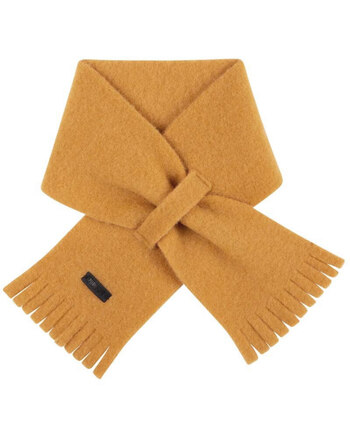 Pure Pure by Bauer Fleece-Schal aus Bio-Merinowolle 70 x 10 cm - Honig