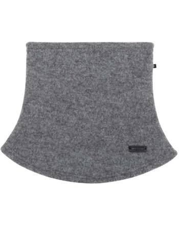 Pure Pure by Bauer Fleece-Schlupfschal aus Bio-Merinowolle - Schiefer-Grau