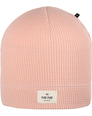 Pure Pure by Bauer Hat Kids Mini-Beanie Waffle nude 0903401-113 GOTS