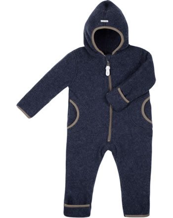 Pure Pure by Bauer Overall mit Kapuze Wollfleece marine 9603772-30 GOTS