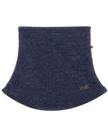 Pure Pure by Bauer Schlupf-Schal aus Merinowolle & Baumwolle  - Marine