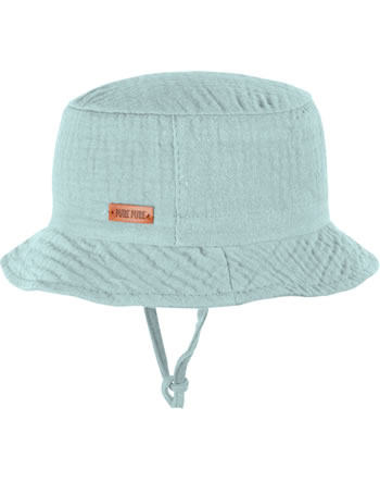 Pure Pure by Bauer sun hat with brim BABY light-blue