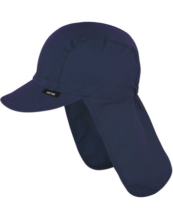 Pure Pure by Bauer Sonnenhut mit Nackenschutz & UPF 50+ - Navy