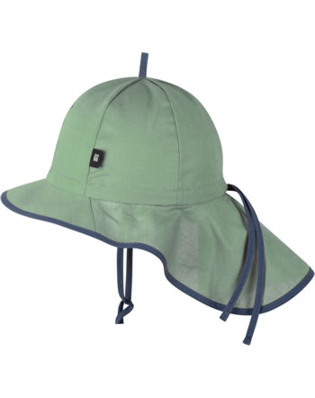 Pure Pure by Bauer Cap with neck protection UV 50+ old green