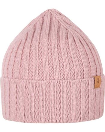 Pure Pure by Bauer Strickmütze aus Merinowolle & Kaschmir - Dusty-Rose