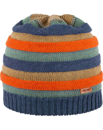 Pure Pure by Bauer hat lined wool/silk marine 0911342-030 GOTS