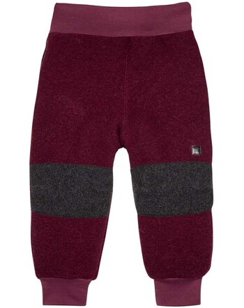Pure Pure by Bauer Walk-Hose aus Schurwolle & Baumwolle - Burgundy