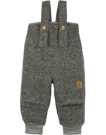 Pure Pure by Bauer Boiled Wool Trousers grey