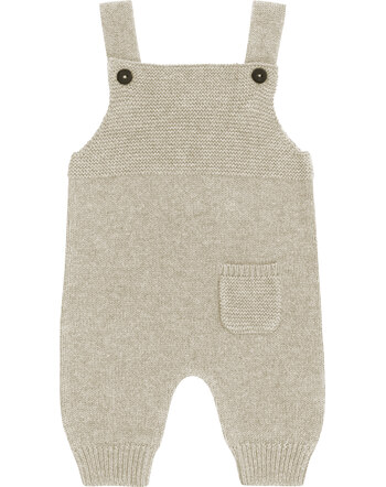 Puri Organic Baby-Stricklatzhose aus Bio-Baumwolle/Schurwolle - Oyster Grey