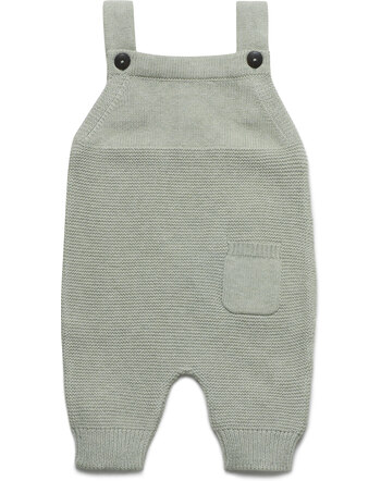 Puri Organic Baby-Stricklatzhose aus Bio-Baumwolle/Schurwolle - Thymian 💚🌿