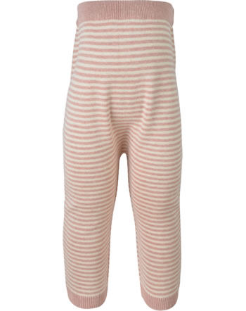 Puri Organic pant striped knit misty-rose/natur SI24 GOTS