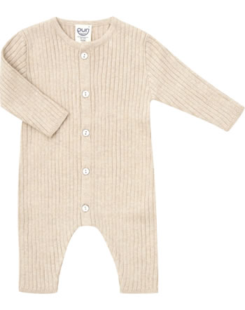 Puri Organic Knitted Overall sand LIN 15 GOTS