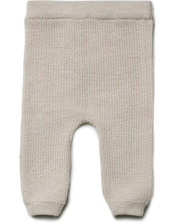 Puri Organic Strickhose aus 100 % Merinowolle - Naturmelange